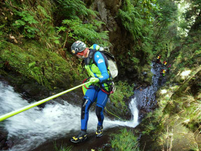 Canyoning in Alvao Natural Park, near Porto