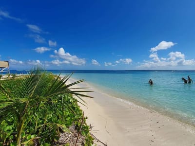 Bootsfahrt nach Caret Islet, Guadeloupe