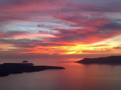 Excursión en barco al atardecer a Delos desde Mykonos