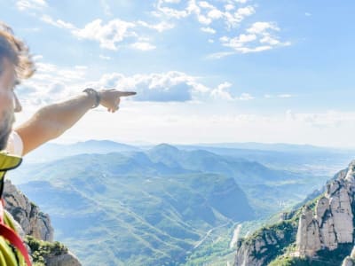 Geführte Besichtigung des Klosters von Montserrat und Wanderung im Naturpark des Berges Montserrat, Barcelona