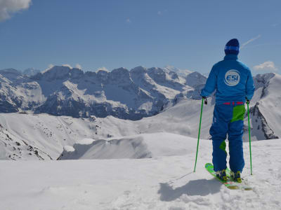 Backcountry skiing in Châtel, Portes du Soleil