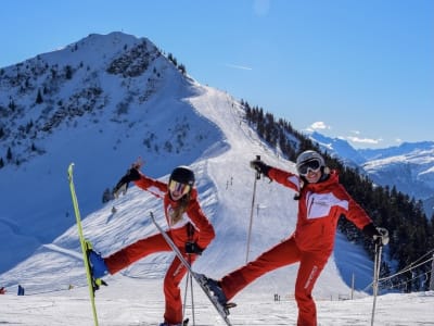 Clases de esquí para principiantes en Westendorf, Tirol, Austria