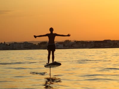 Initiation to the Efoil in the Bay of Aigues-Mortes near Montpellier