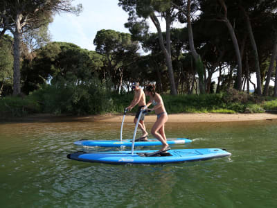 Excursion en paddle éclipse à Cannes