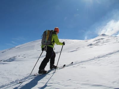 Guided Ski Touring in Alpe Cimbra near Arco