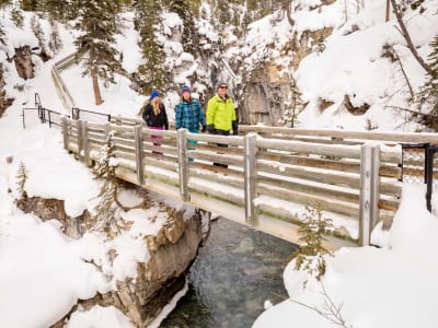 Icewalk in Johnston and Marble Canyons from Banff