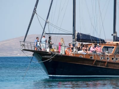 Excursión en barco por las playas del sur de Mykonos