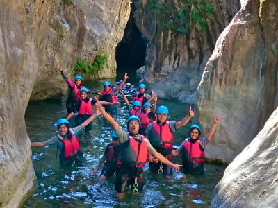 Canyoning on the Guadalmina River near Marbella