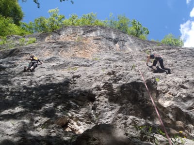 Escalada en los Dolomitas de Brenta, Trentino