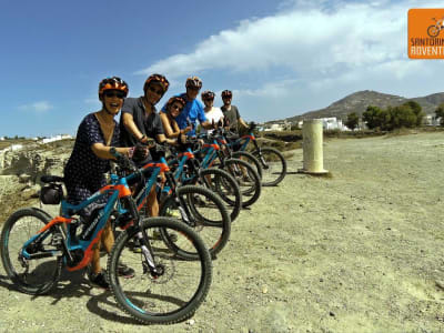 eBike-Tour auf der Südseite von Santorin ab Agio Georgios