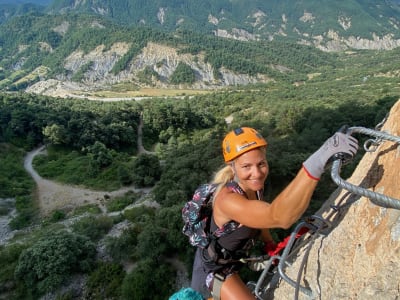 Vía ferrata en el Parque Nacional de Ordesa/Mont Perdu, Saint-Lary-Soulan