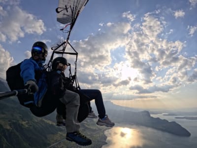 Tandem Paragliding Flight over Lucerne, Switzerland