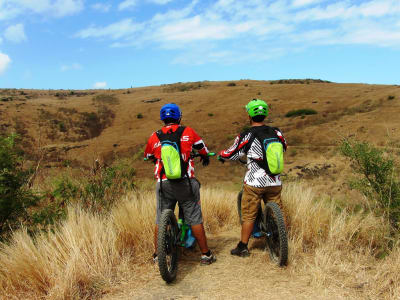 Randonnée en trottinette électrique sur le Piton de la Fournaise, La Réunion