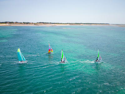 Katamaran-Unterricht in Noirmoutier