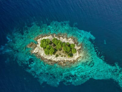 Vol panoramique au-dessus du golfe de Kvarner depuis Rijeka