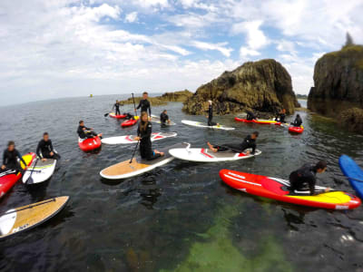 Stand-Up-Paddeln in Belle-Île-en-Mer