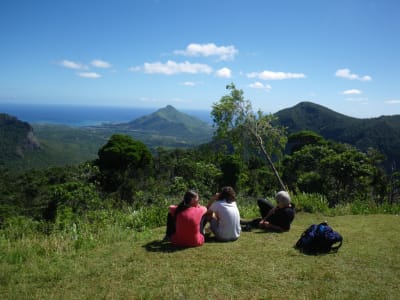 Hiking in the Black River Gorges National Park in Mauritius