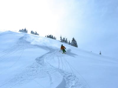 Iniciación al esquí de travesía en La Clusaz