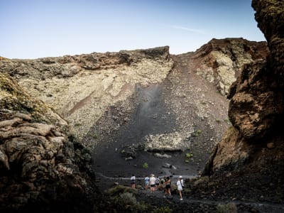 Randonnée dans le parc du volcan à Timanfaya, Lanzarote