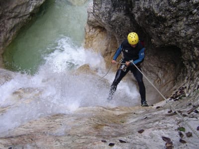 Barranquismo cerca de Bovec