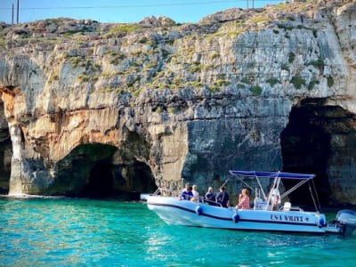 Bootstour zu den Meeresgrotten in Santa Maria di Leuca, Apulien