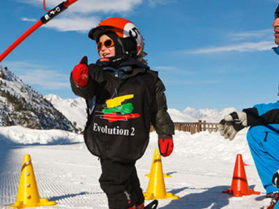 Curso de esquí para niños (3-5 años) en Les Arcs 1950, Paradiski