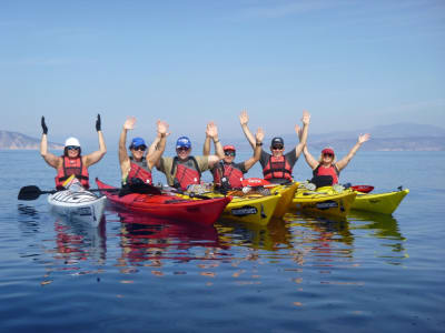 Sea Kayaking Tour to Hinitsa Island from Kosta in Porto Heli