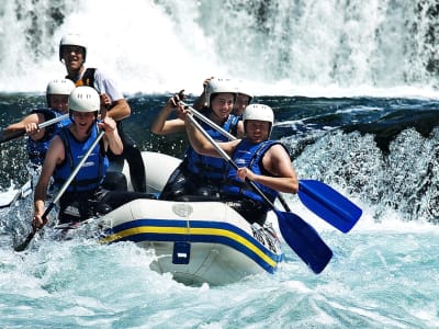 Half-day Rafting excursion on Una River near Račić