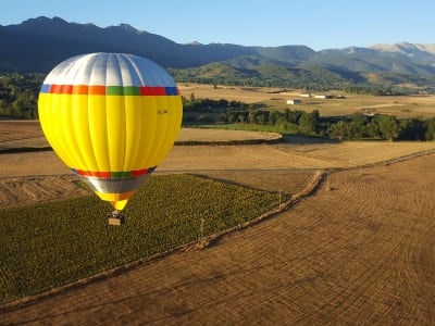 Vuelo en globo para dos personas sobre los Pirineos, con salida de Sanavastre