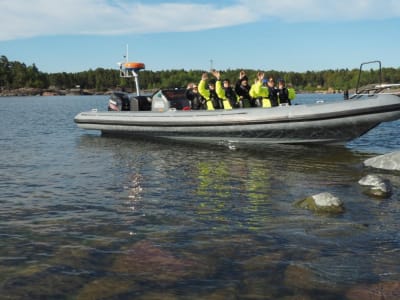 Evening RIB Tour of Helsinki, Finland