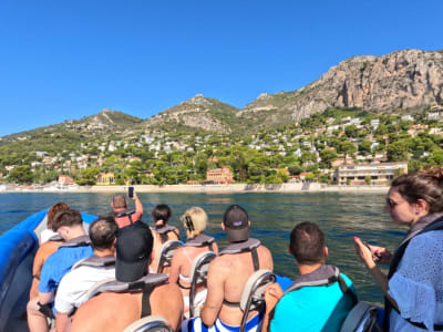 Paseo en barco y buceo en la Costa Azul entre Niza y Mónaco