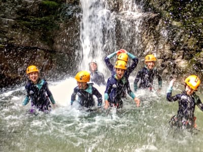 Canyoning für Anfänger in Vajo dell'Orsa Minore, Gardasee