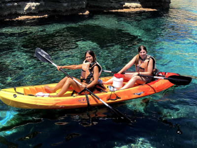 Guided Kayak Excursion from towards the Faro de Cabo de Gata, in Almeria