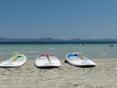 Stand Up Paddle Verleih in Platja de Alcudia, Mallorca