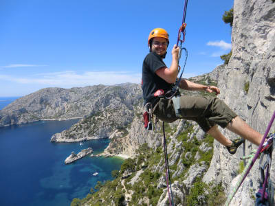 Klettern im Calanques-Nationalpark, Marseille