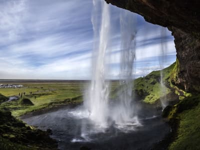 Randonnée dans les glaciers et excursion sur la côte sud au départ de Reykjavík