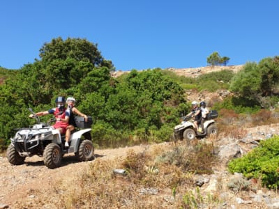 Excursion guidée en quad au départ de Chia, Sardaigne