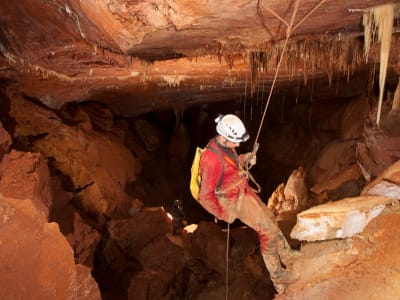 Caving in the Eaux Chaudes Chasm at Tarascon-sur-Ariège