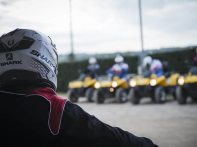 Quad biking in Marcillat-en-Combraille near Clermont-Ferrand