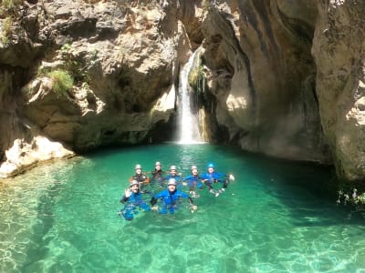 Canyoning auf dem Río Verde in Granada