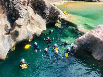 Canyoning at Mont-Perdu near Saint-Lary