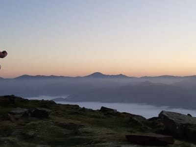 Guided sunrise hike near Saint-Jean-de-Luz in the Basque Country