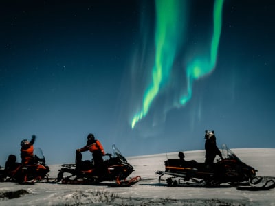 Aurora Boreal Excursión en moto de nieve desde Alta