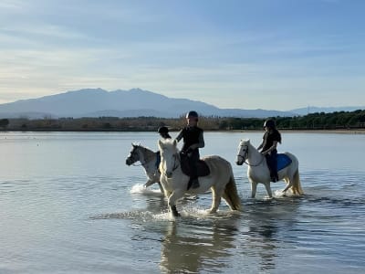 Reiten in der Nähe von Saint-Cyprien