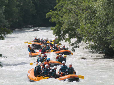 Klassische Rafting-Tour im Aosta-Tal