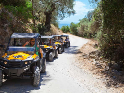 Excursion guidée en quad de Skala à Poros en Céphalonie