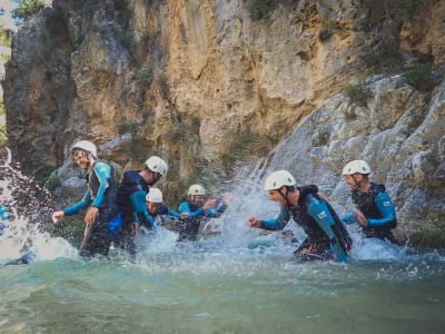 Excursiones de Barranquismo por el Cañón de Río Verde, cerca de Nerja