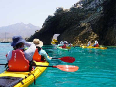 Excursion en kayak de mer à Kampos à Naxos