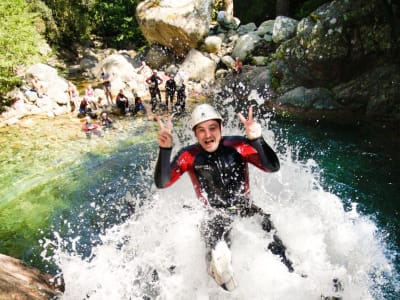 Pulischellu-Schlucht in Bavella, in der Nähe von Solenzara