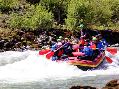  Descenso de rápidos en el río Salzach, desde Taxenbach